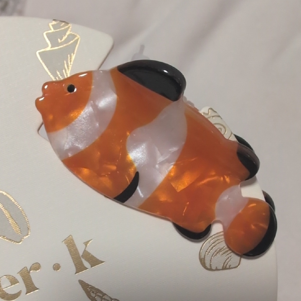 Piper K Marine Ocean Animal Hair Claw Clips - Picture 4 of 7
